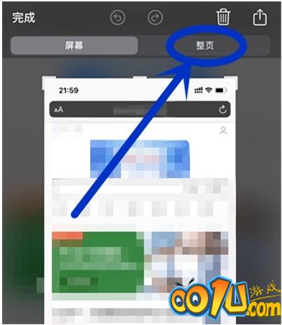 苹果13如何截长图?苹果13利用Safari浏览器截屏方法截图