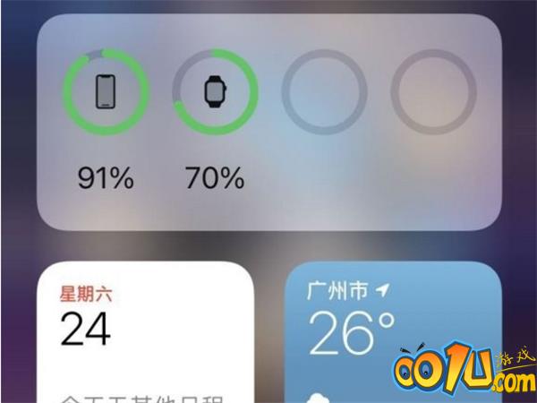 苹果手机如何显示电量数字？苹果手机添加电池小组件方法介绍截图