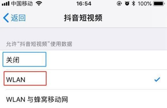 iPhone11pro max设置应用禁止使用流量的方法步骤截图