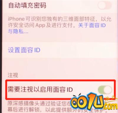 iphone11中使用面容id的详细方法截图