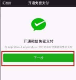 苹果手机绑定微信付款的操作教程截图