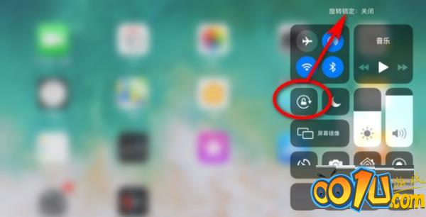 iPadair4怎么关闭自动旋转?iPadair4关闭自动旋转方法截图