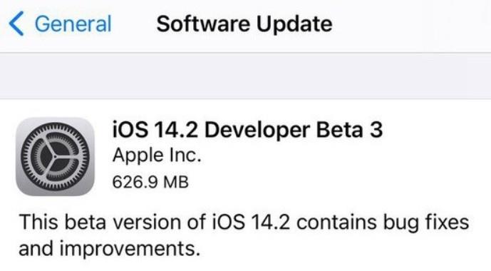 ios14.2Beta 3描述文件在哪下载? 14.2Beta 3描述文件下载地址一览截图