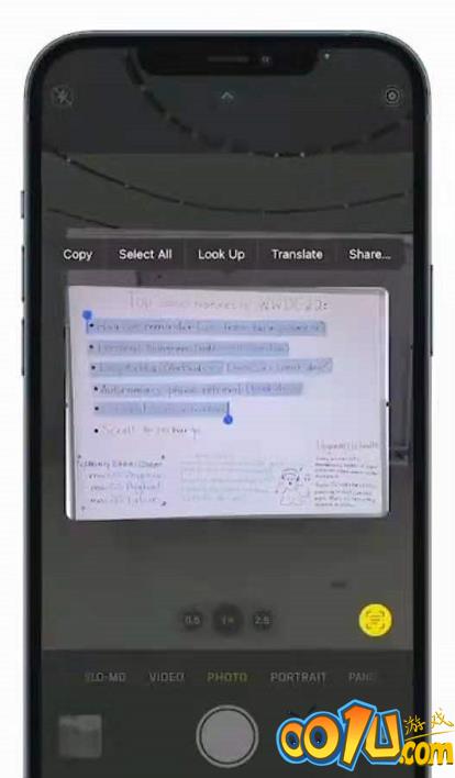 ios15图片转文字怎么用?苹果ios15拍摄提取文字方法分享截图