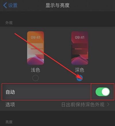 iPhone13怎么关闭自动亮度?iPhone13关闭自动亮度教程截图