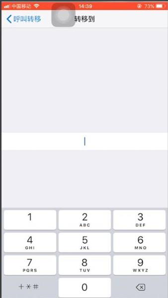 苹果手机中设置呼叫转移的具体操作步骤截图