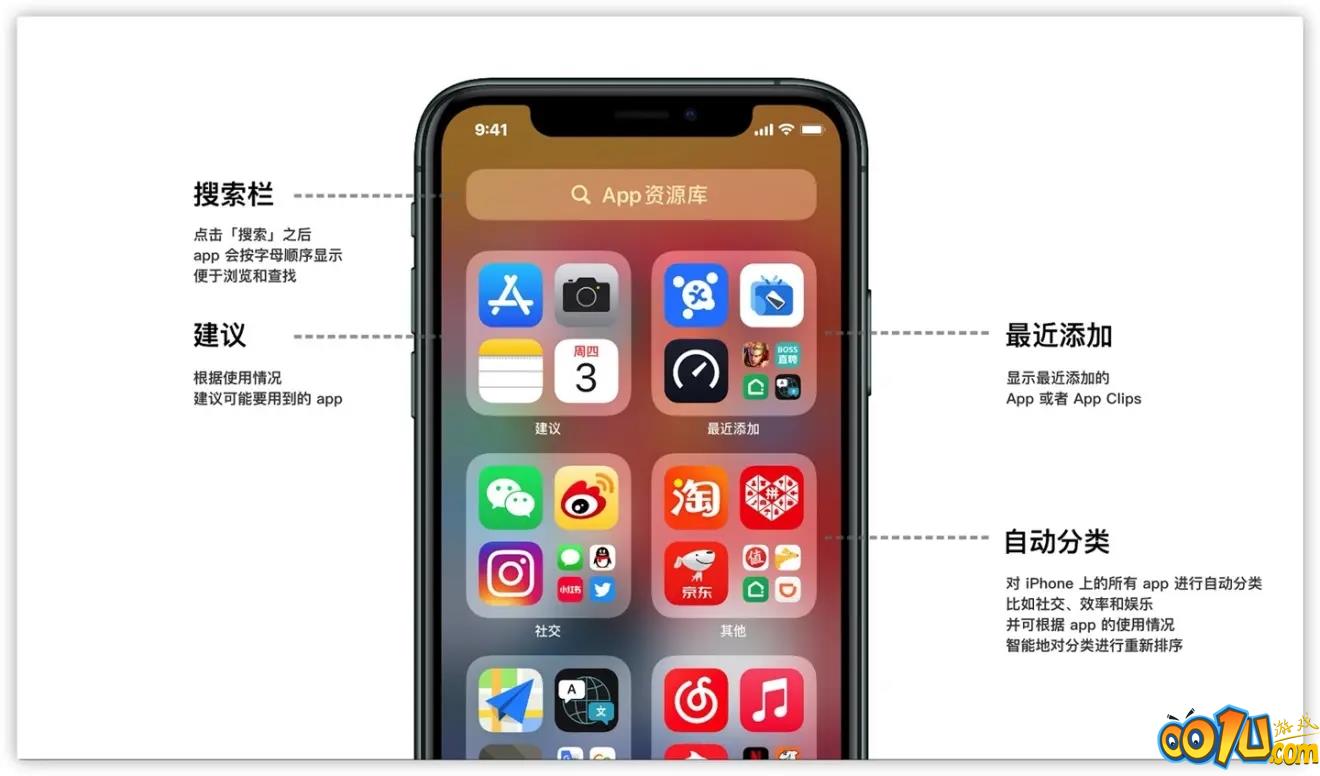 苹果手机移至app资源库是什么意思？ios14移至资源库功能作用解析截图