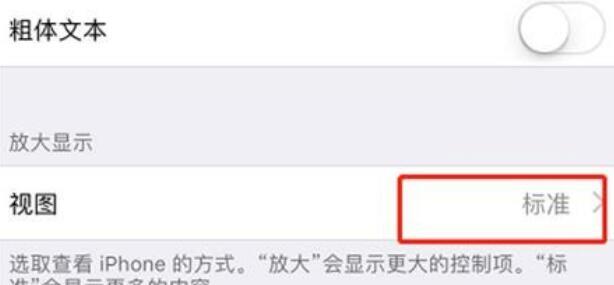 iPhone11pro max调整桌面图标大小的方法截图