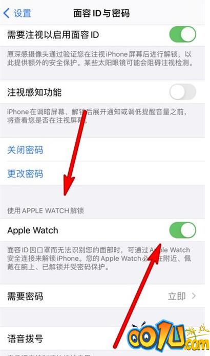 ios15如何设置戴口罩解锁功能?ios15设置戴口罩解锁功能方法介绍截图