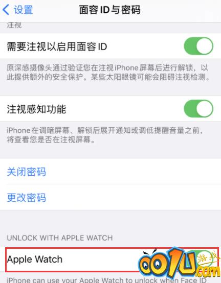 苹果ios14.5手表怎样解锁手机?ios14.5口罩解锁方法分享截图