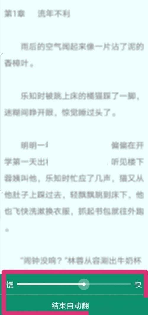 晋江文学城怎么自动翻页?晋江文学城自动翻页教程截图