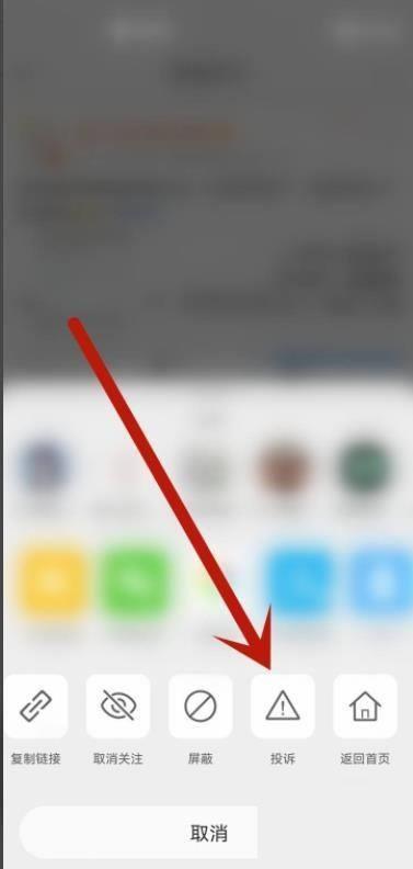 微博怎么举报投诉?微博举报投诉教程截图