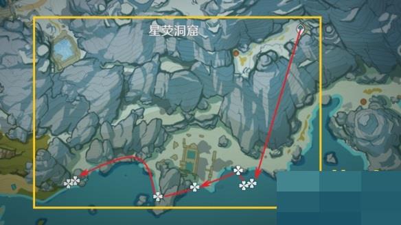 原神3.2星螺收集路线是什么?原神3.2星螺分布图一览截图