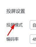 乐播投屏如何设置为自定义投屏模式？乐播投屏设置为自定义投屏模式的方法截图