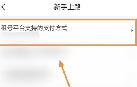 U号租如何查看支持的支付方式？U号租查看支持的支付方式的方法截图